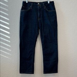 7 For All Mankind Austyn Dark Indigo Jeans 30x26
